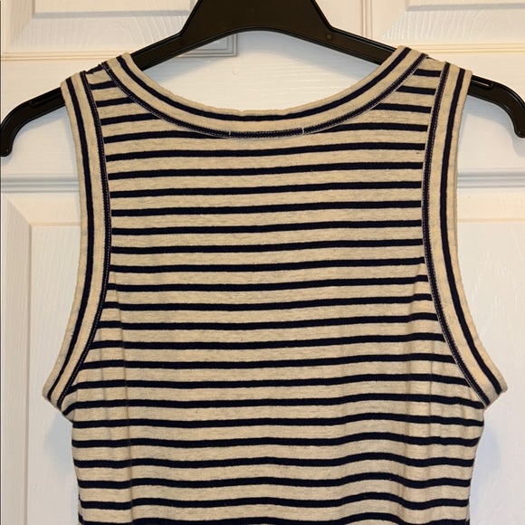 Emerson Fry Hemp & Organic Cotton Striped Tank Midi Dress - Picture 10 of 12